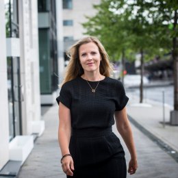  Heidi Finskas, direktør for samfunnsansvar i KLP.