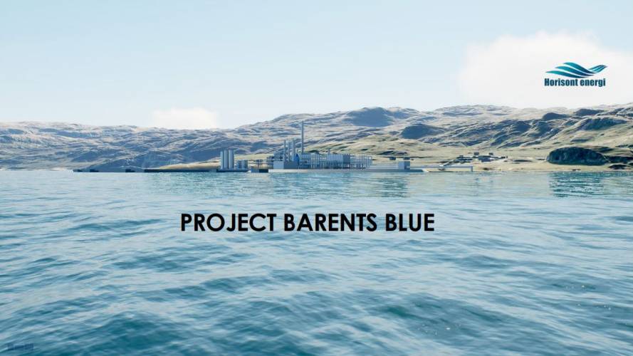 Illustrasjon project barents blue